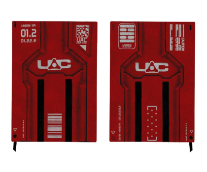 Gadżet dla gracza GAYA ENTERTAINMENT Zeszyt DOOM "UAC Keycard"